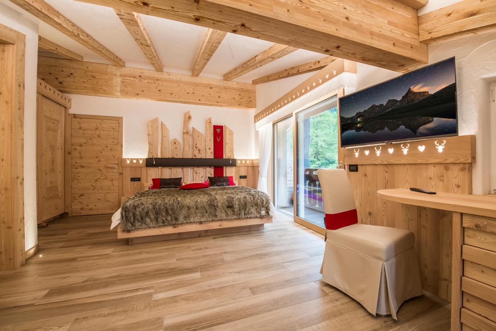 Chalet Pineta Relax Location Canazei Exterior foto